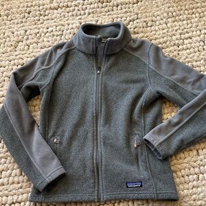 Patagonia Kids Charcoal Full-Zip Jacket size M